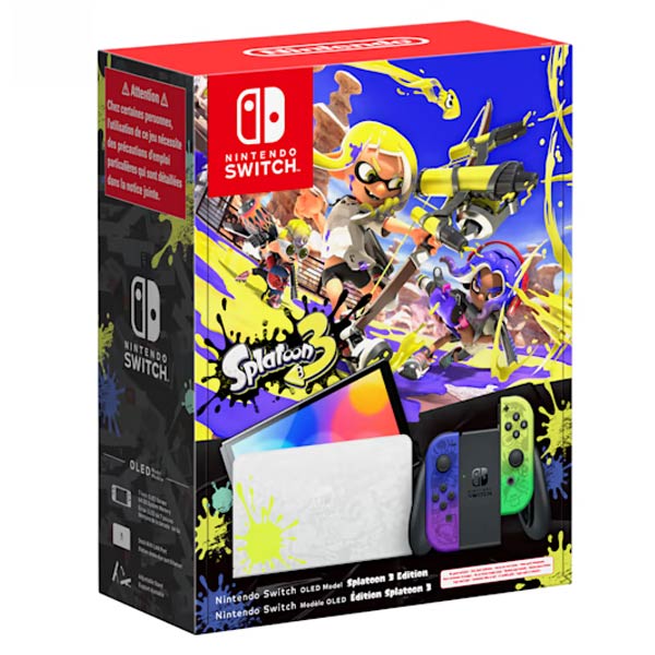 Nintendo Switch - OLED Modell (Splatoon 3 Kiadás) Nintendo Switch - OLED Modell (Splatoon 3 Kiadás)