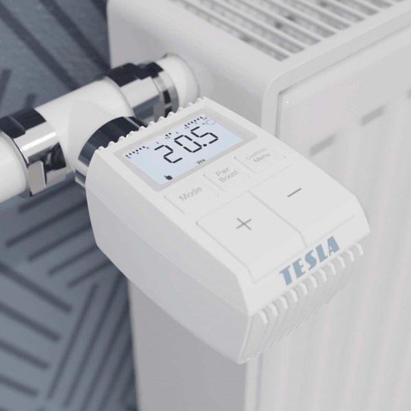 Tesla Okos Thermostatic Valve TV100 termosztatikus fej
