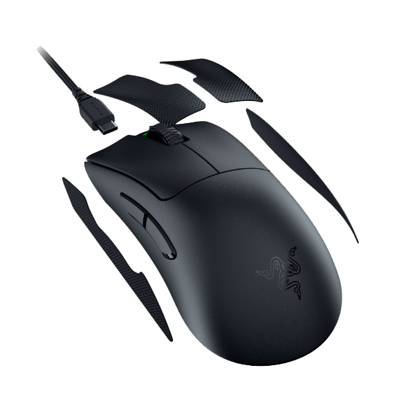 Vezeték nélküli gamer egér Razer DeathAdder V3 Pro, fekete