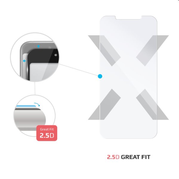 FIXED Edzett védőüveg for Apple iPhone 12/12 Pro