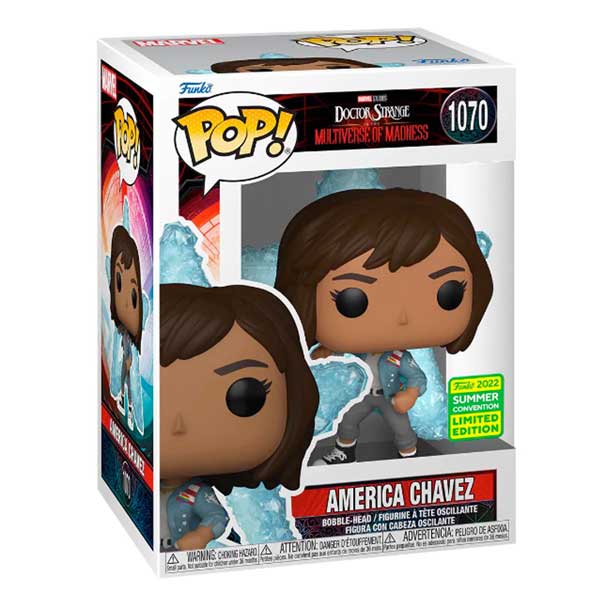 POP! Doctor Strange in the Multiverse of Madness America Chavez (Marvel) Summer Convention Limited Edition POP! Doctor Strange in the Multiverse of Madness America Chavez (Marvel) Summer Convention Limited Edition