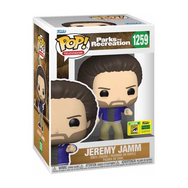 POP! TV: Jeremy Jamm (Parks and Recreation) Summer Convention Limited Edition POP! TV: Jeremy Jamm (Parks and Recreation) Summer Convention Limited Edition