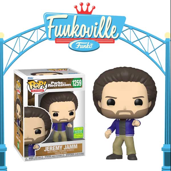 POP! TV: Jeremy Jamm (Parks and Recreation) Summer Convention Limited Edition POP! TV: Jeremy Jamm (Parks and Recreation) Summer Convention Limited Edition