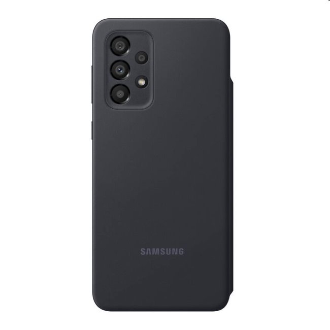S View Cover tok Samsung Galaxy A33 5G számára, Fekete S View Cover tok Samsung Galaxy A33 5G számára, Fekete