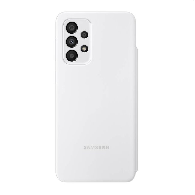 S View Cover tok Samsung Galaxy A33 5G számára, fehér