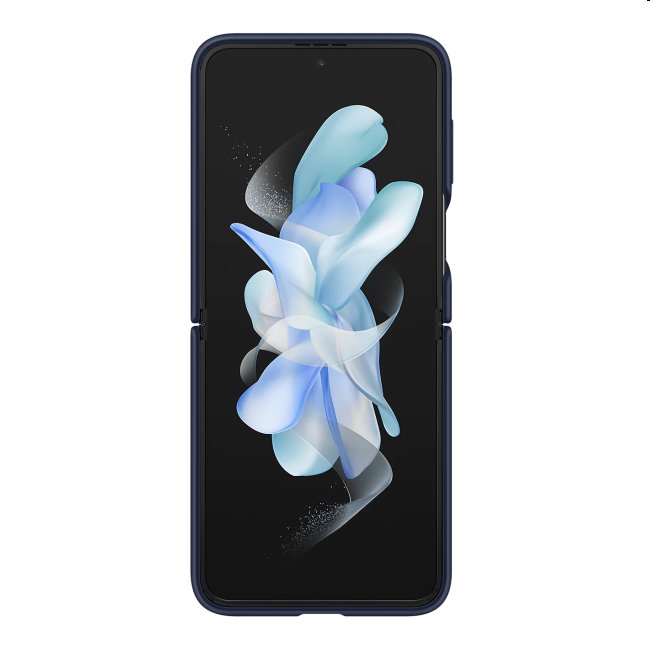 Tok Silicone Cover ujjtartóval for Samsung Galaxy Z Flip4, navy Tok Silicone Cover ujjtartóval for Samsung Galaxy Z Flip4, navy