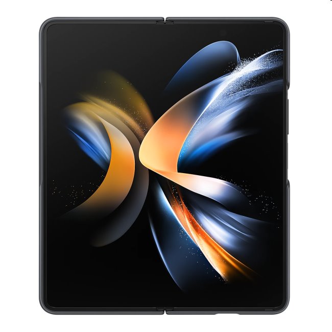Slim Standing Cover tok Samsung Galaxy Z Fold4 számára, Fekete Slim Standing Cover tok Samsung Galaxy Z Fold4 számára, Fekete