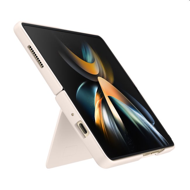Tok Slim állványing Cover for Samsung Galaxy Z Fold4, sand Tok Slim állványing Cover for Samsung Galaxy Z Fold4, sand