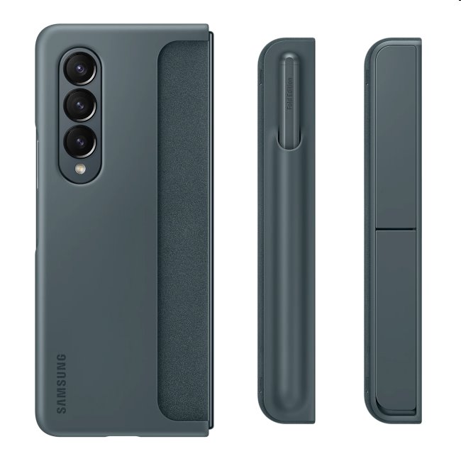 Tok Standing Cover és S Pen for Samsung Galaxy Z Fold4, moss gray Tok Standing Cover és S Pen for Samsung Galaxy Z Fold4, moss gray