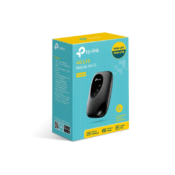 TP-Link M7200, Mobile Wi-Fi 4G/FDD-TDE/LTE Modem/Router