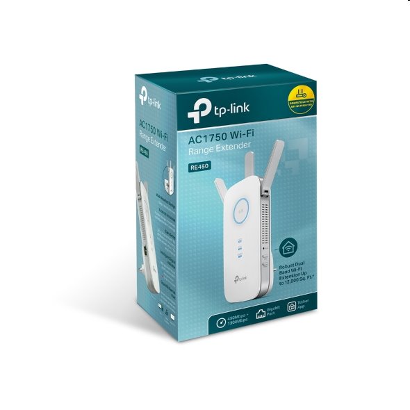 TP-Link RE450 kétsávos vezeték nélküli fali erősítő