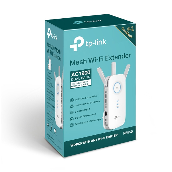 TP-Link RE650 AC2600 kétsávos Wifi erősítő / hozzáférési pont