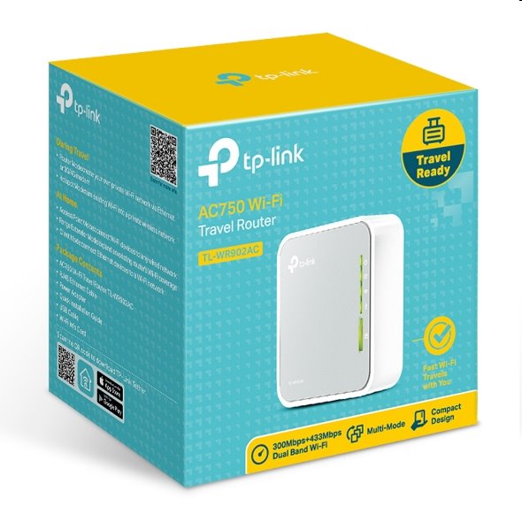 TP-Link TL-WR902AC, kétsávos vezeték nélküli N router