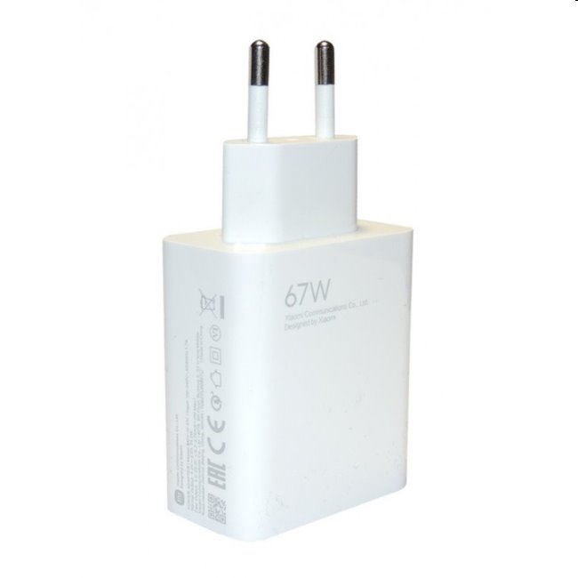 Xiaomi 67W Töltés Combo töltő, fehér - PlayGoSmart