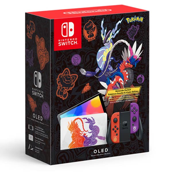 Nintendo Switch – OLED Modell (Pokémon Scarlet & Violet Kiadás)
