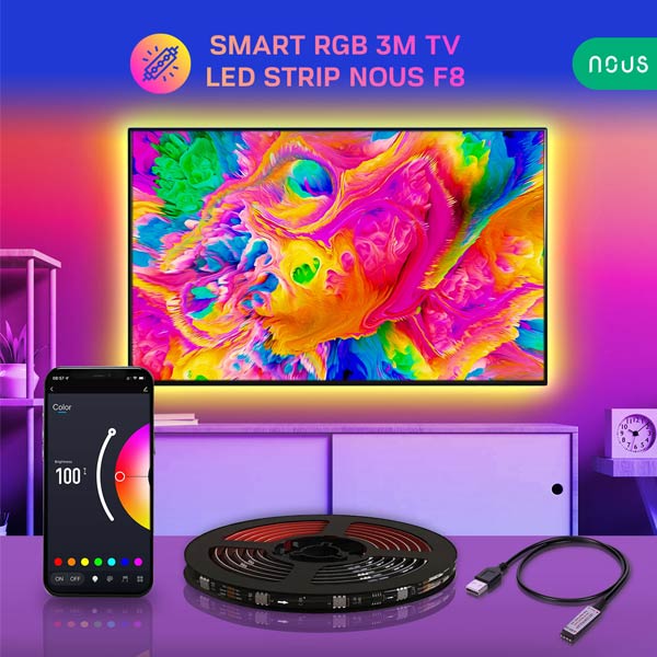 Nous Smart LED 3m TV 5 V STRIP F8