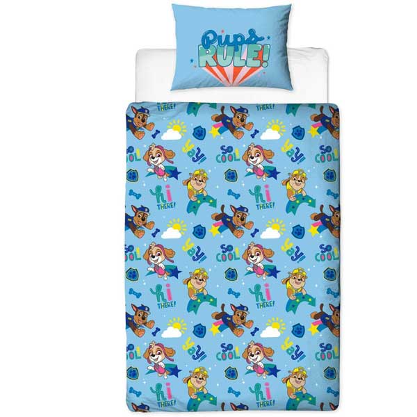 Ágynemű Paw Patrol Single Bedding Duvet Set Single