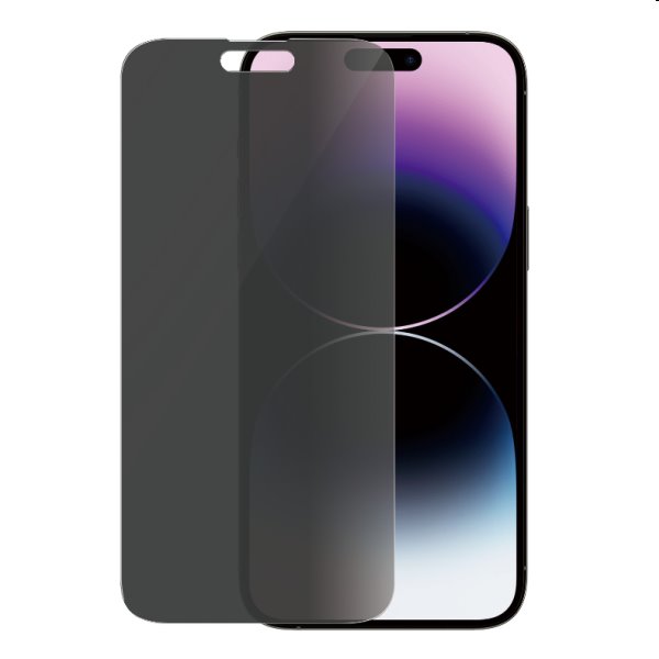 Védőüveg PanzerGlass Privacy AB for Apple iPhone 14 Pro Max, fekete