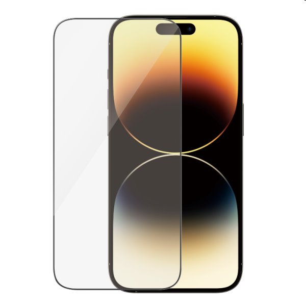 Védőüveg PanzerGlass UWF AB for Apple iPhone 14 Pro, fekete