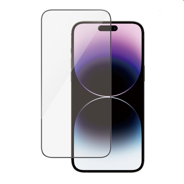 Védőüveg PanzerGlass UWF AB for Apple iPhone 14 Pro Max, fekete
