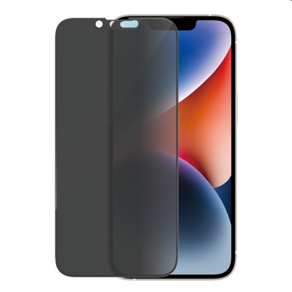 Védőüveg PanzerGlass UWF Privacy AB for Apple iPhone 14/13 Pro/13, fekete