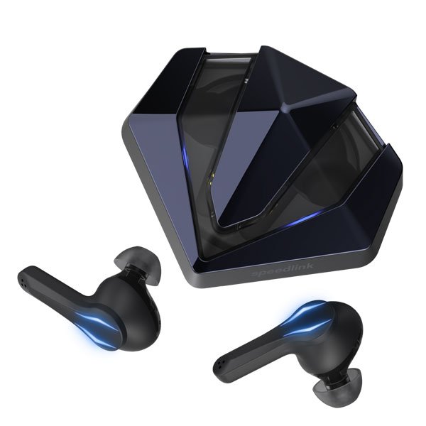 Speedlink VIVAS LED Játékos True Vezeték nélküli In-Ear fülhallgató, Fekete Speedlink VIVAS LED Játékos True Vezeték nélküli In-Ear fülhallgató, Fekete