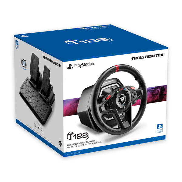 Thrustmaster T128 kormány és pedálsor készlet for PS5/PS4/PC