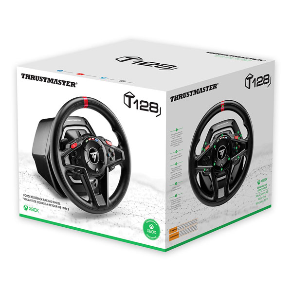 Thrustmaster T128 kormány és pedálsor készlet Xbox számára X|S/Xbox One/PC