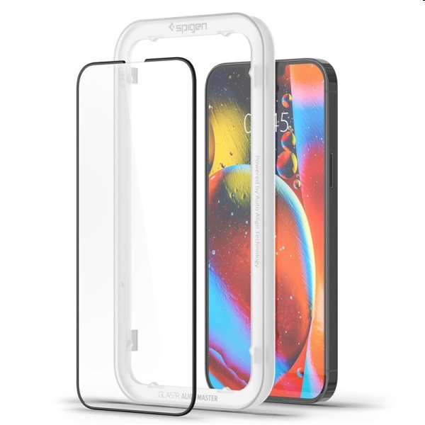 Edzett üveg Spigen Align Glass for Apple iPhone 14 Plus/13 Pro Max, 2 darab