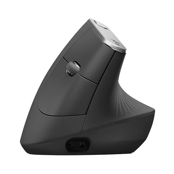 Logitech MX Vertical Advanced Ergonomic vezeték nélküli egér, grafit