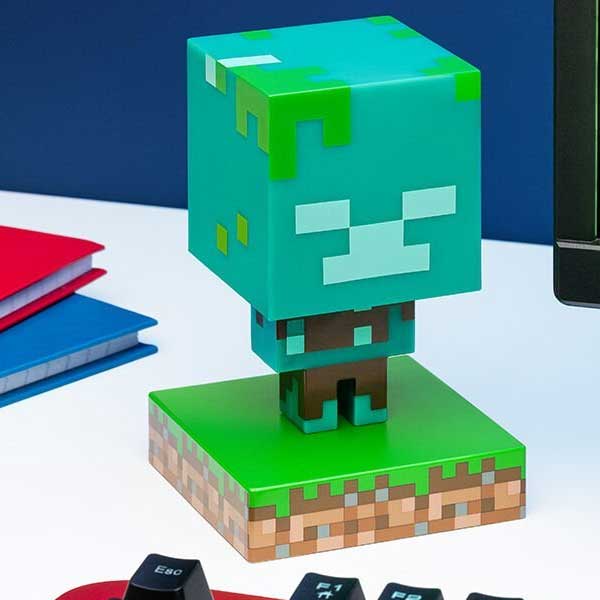Lámpa Drowned Zombie Icon Light BDP (Minecraft) Lámpa Drowned Zombie Icon Light BDP (Minecraft)