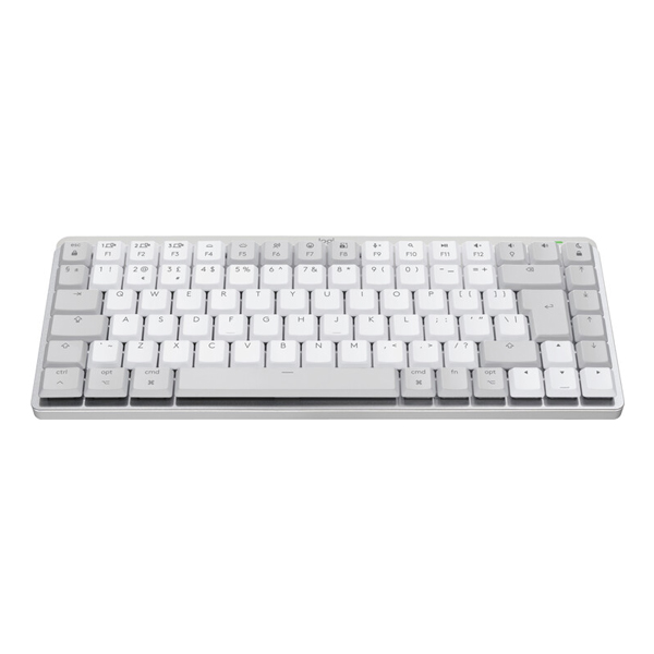 Logitech MX Mechanical Mini for Mac Minimalist Vezeték nélküli Illuminated Billentyűzet - Pale szürke - US INT'L