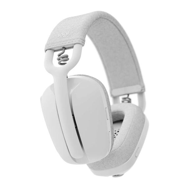 Logitech Zone Vibe 100 - könnyű vezeték nélküli fejhallgató - fehér