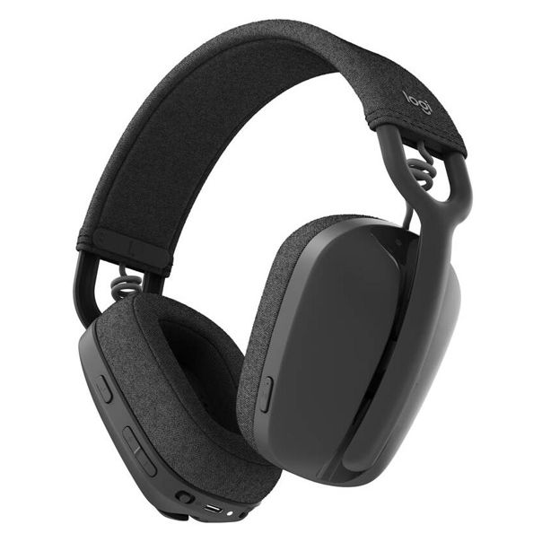 Logitech Zone Vibe 100 - könnyű vezeték nélküli fejhallgató - grafit