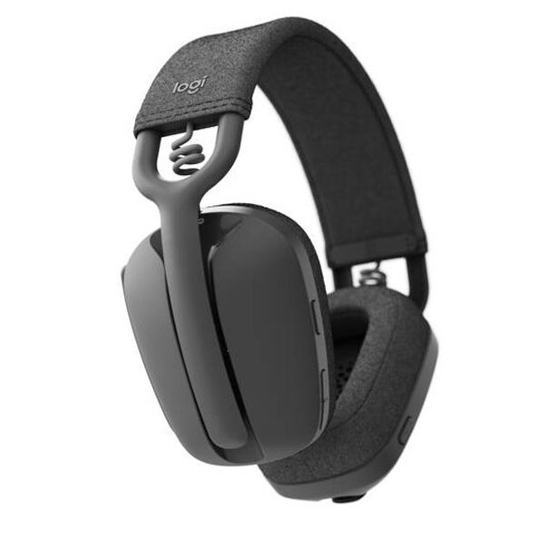 Logitech Zone Vibe 100 - könnyű vezeték nélküli fejhallgató - grafit