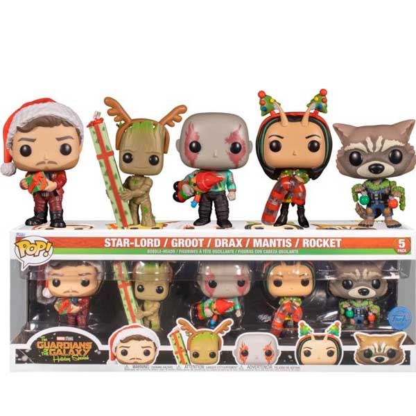 POP! 5 Pack The Guardians of the Galay Holiday (Marvel) Special Edition