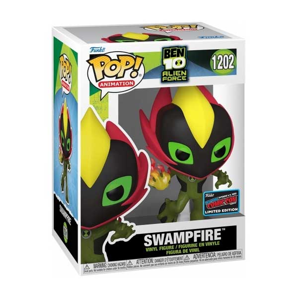 POP! Animation: Ben 10 Alien Swampfire (2022 Fall Convention Limited Edition) POP! Animation: Ben 10 Alien Swampfire (2022 Fall Convention Limited Edition)