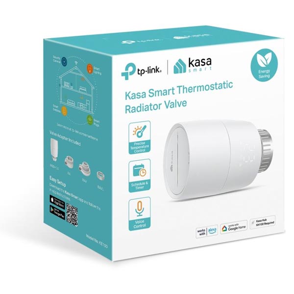 TP-Link Kasa Smart Termosztatikus radiátorfej, készlet