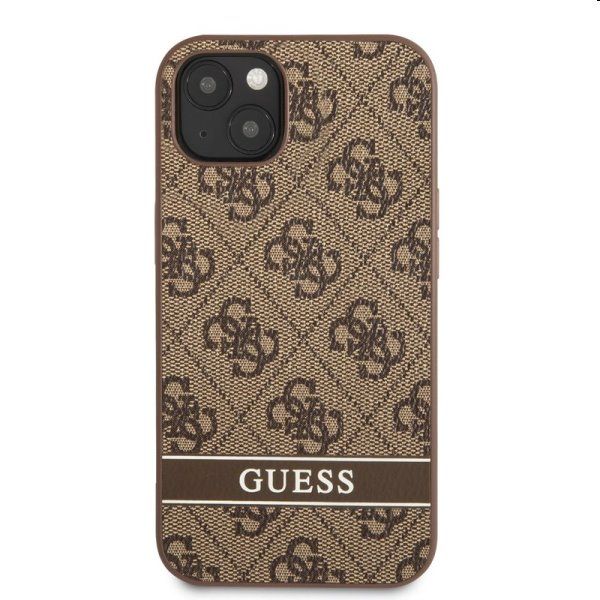 Guess PU 4G Stripe for Apple iPhone 13 mini, barna Guess PU 4G Stripe for Apple iPhone 13 mini, barna