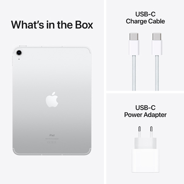 Apple iPad 10.9" (2022) Wi-Fi + Celluar 64 GB, ezüst