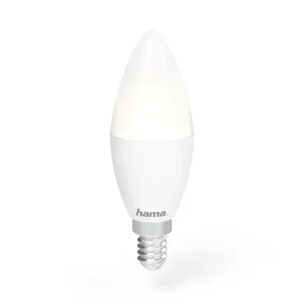 Hama SMART WiFi LED izzó, E14, 5,5 W, RGBW, szabályozható