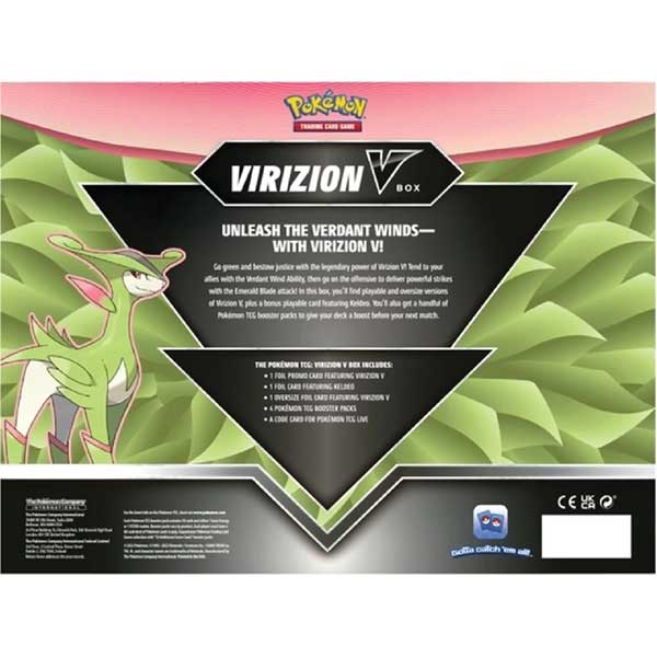Kártyajáték Pokémon TCG: Virizion October V Box (Pokémon) Kártyajáték Pokémon TCG: Virizion October V Box (Pokémon)