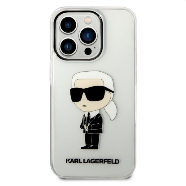 Tok Karl Lagerfeld IML Ikonik NFT for Apple iPhone 14 Pro, átlátszó Tok Karl Lagerfeld IML Ikonik NFT for Apple iPhone 14 Pro, átlátszó