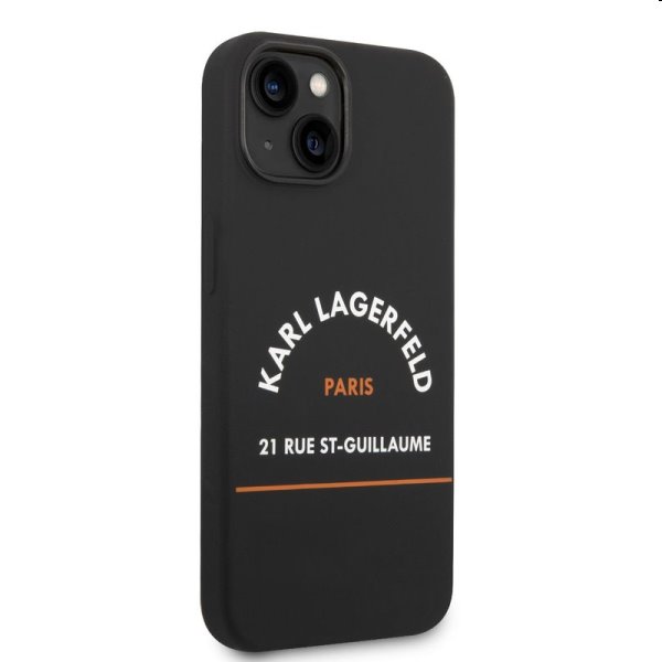 Tok Karl Lagerfeld Rue St Guillaume for Apple iPhone 14, fekete