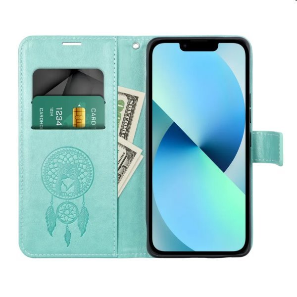 Tok MEZZO Book dreamcatcher for Samsung Galaxy A23 5G, zöld