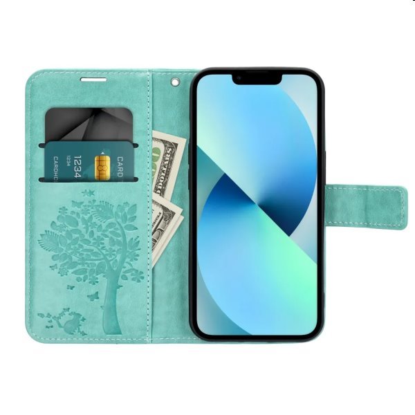 Tok MEZZO Book tree for Xiaomi Redmi Note 11 PRO/11 PRO 5G, zöld Tok MEZZO Book tree for Xiaomi Redmi Note 11 PRO/11 PRO 5G, zöld