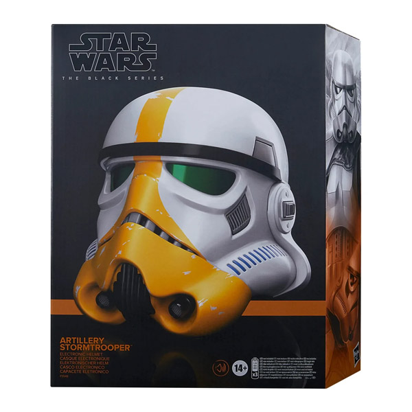 Star Wars The Black Series Artillery Stormtrooper Prémium elektromos sisak