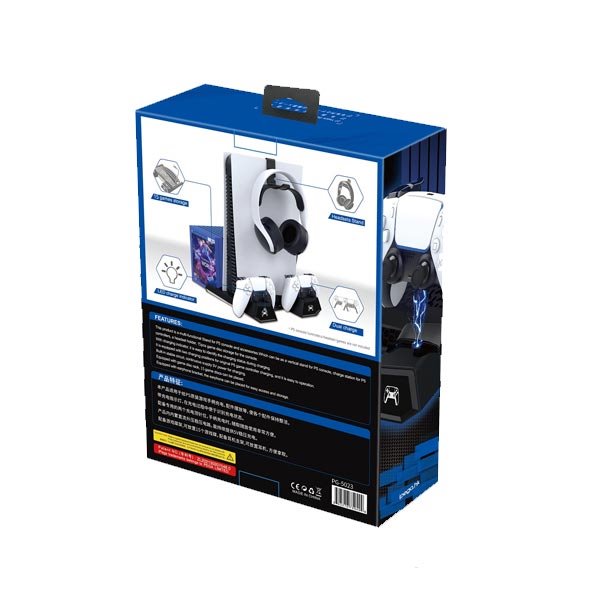 iPega P5023 Dokkoló állomás PlayStation 5, Dualsense és Pulse 3D számára iPega P5023 Dokkoló állomás PlayStation 5, Dualsense és Pulse 3D számára