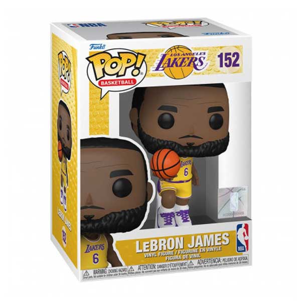 POP! Basketball NBA: LeBron James (Lakers) figura POP! Basketball NBA: LeBron James (Lakers) figura