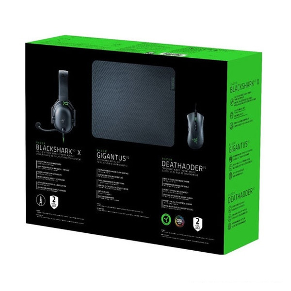 Razer Battle Bundle (BlackShark V2 X, Death Adder V2, Gigantus V2 Medium)